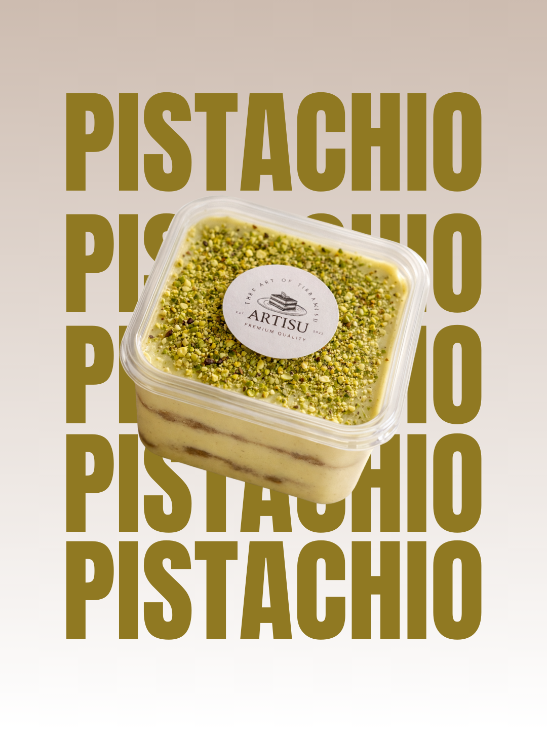 Pistachio Tiramisu Tub
